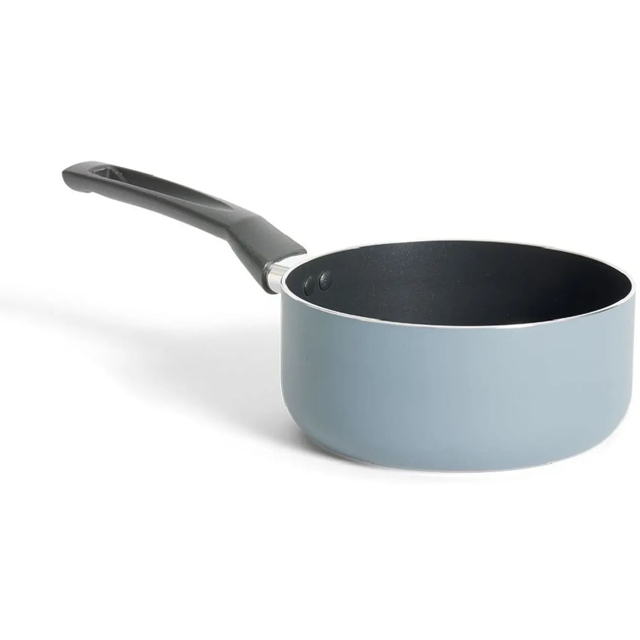 Casserole tous feux dont inductionThermosensor aluminium gris Ø18cm