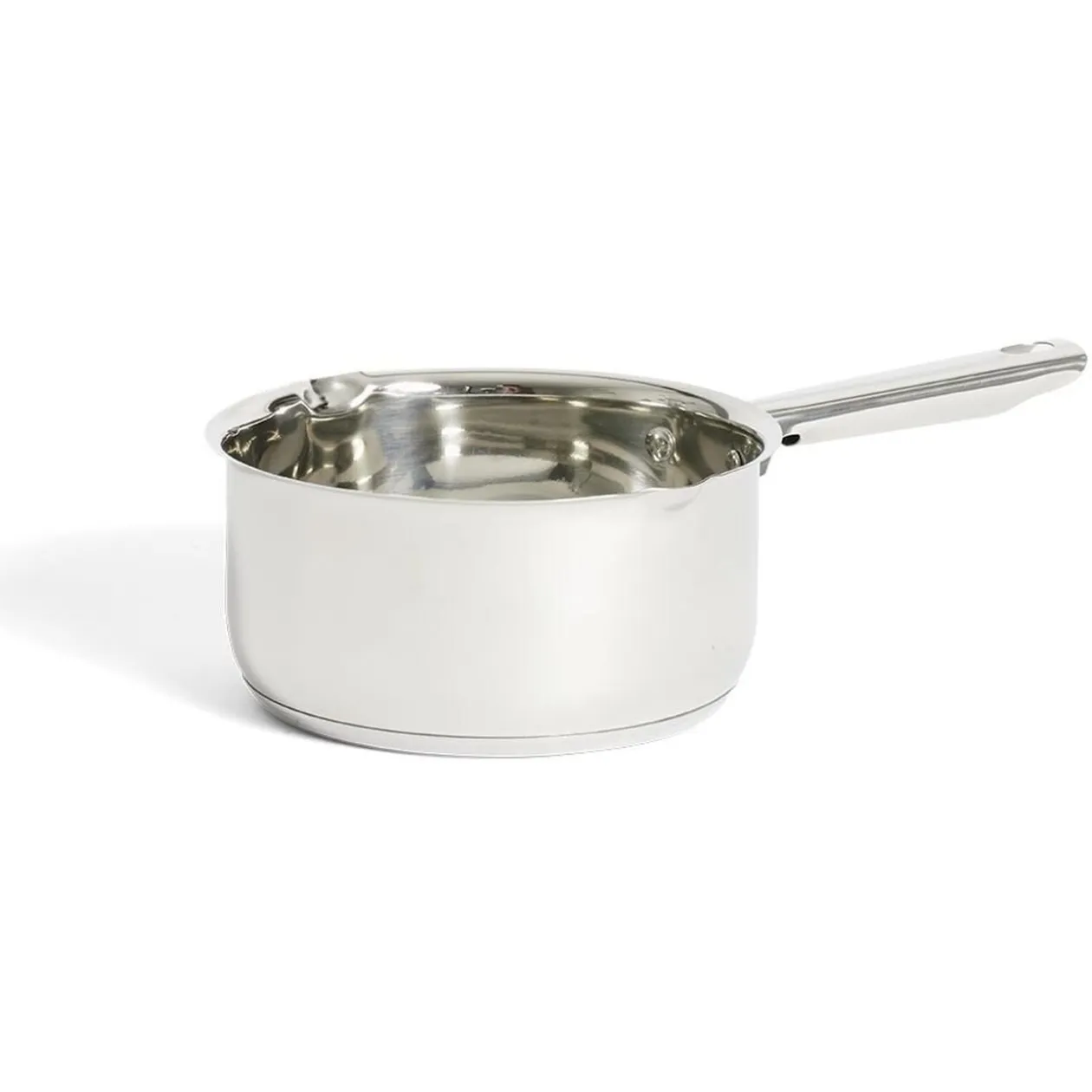 Casserole tous feux dont induction tout inox Ø18cm