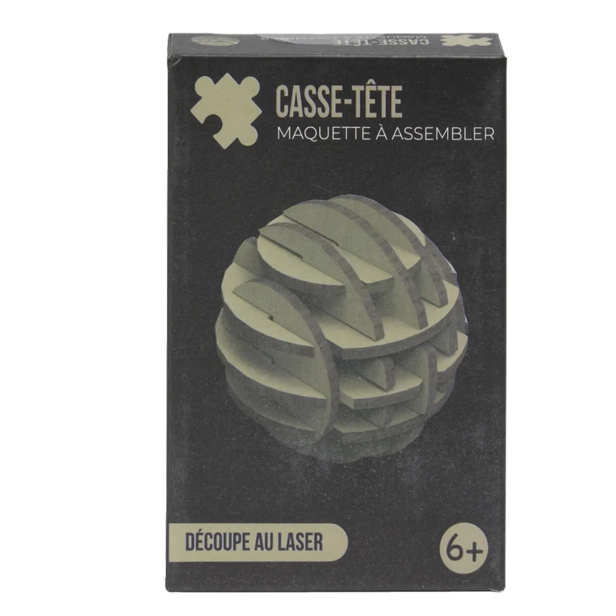 Casse-tête en bois - 8 modèles