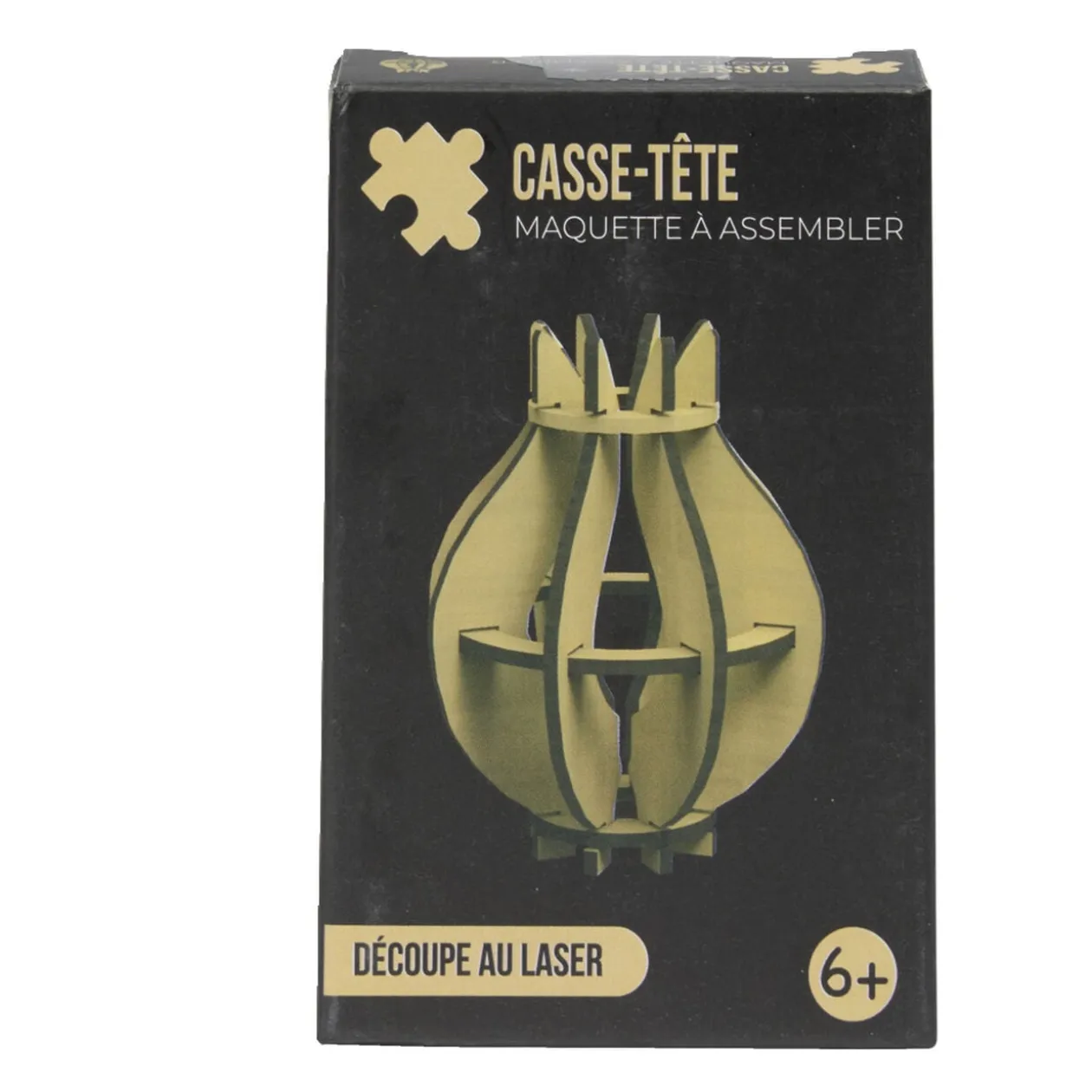 Casse-tête en bois - 8 modèles