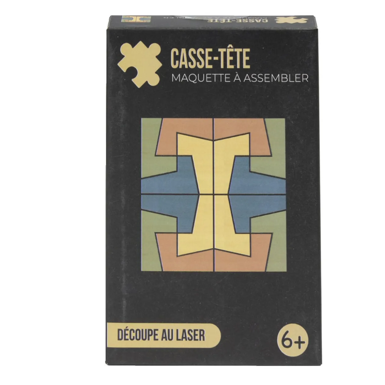 Casse-tête en bois - 8 modèles