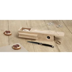 Cave à saucisson bois et couteau < Gifi Best