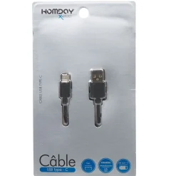 Câble compatible Android USB type C