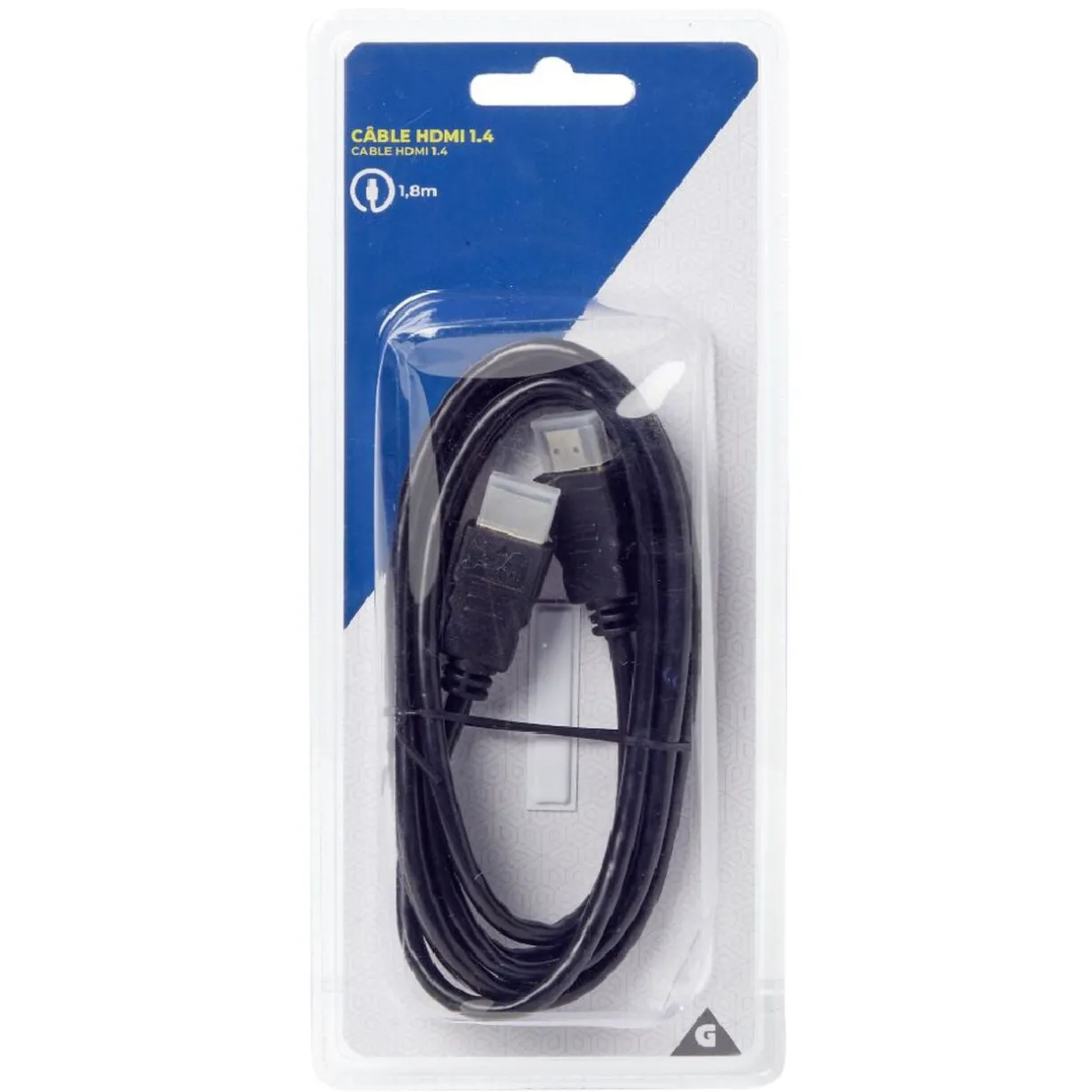 Câble HDMI 1,4 mâle/mâle avec ferrite 1,8m < Gifi Hot