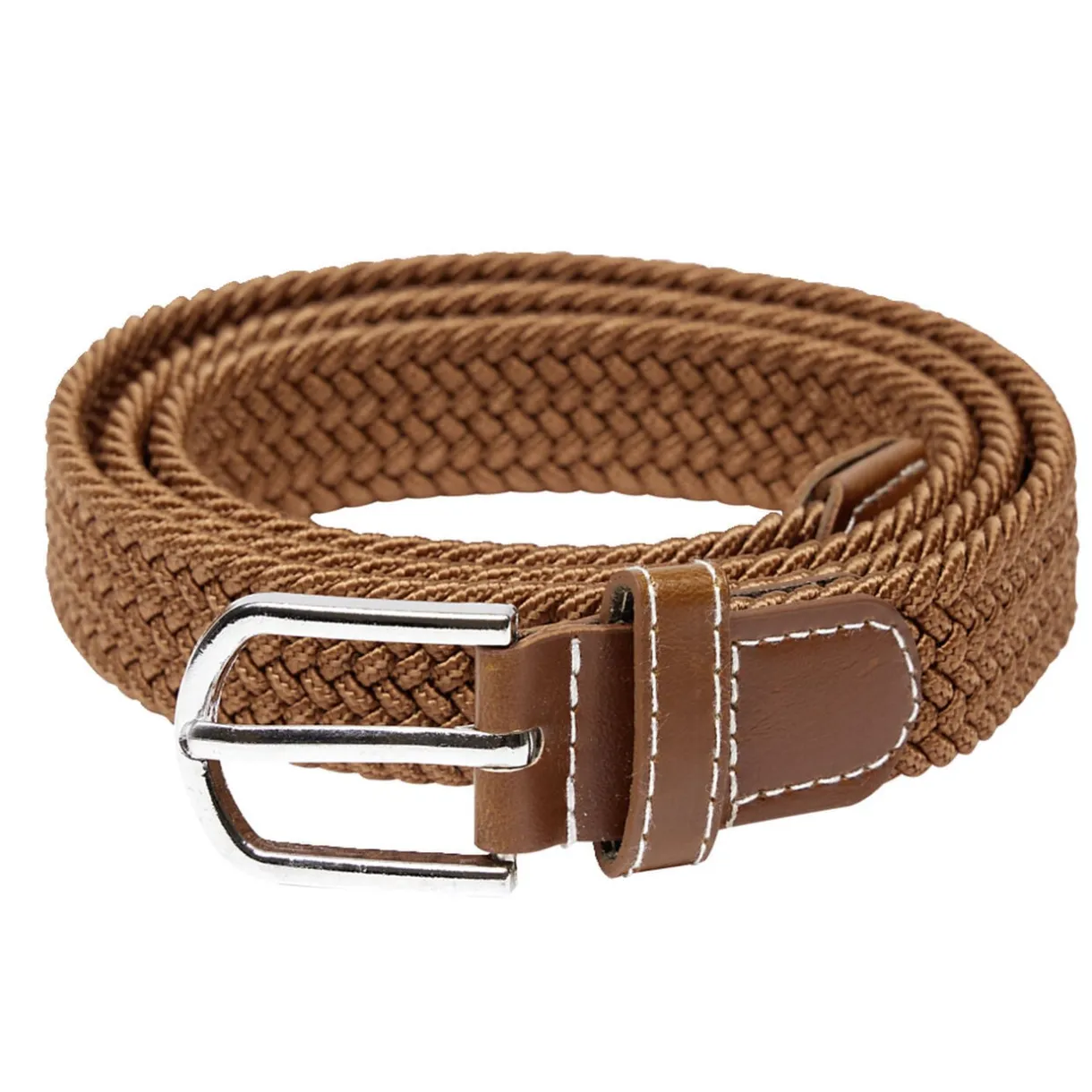 Ceinture homme tressée 115cm (2 modèles noir ou marron) < Gifi Clearance