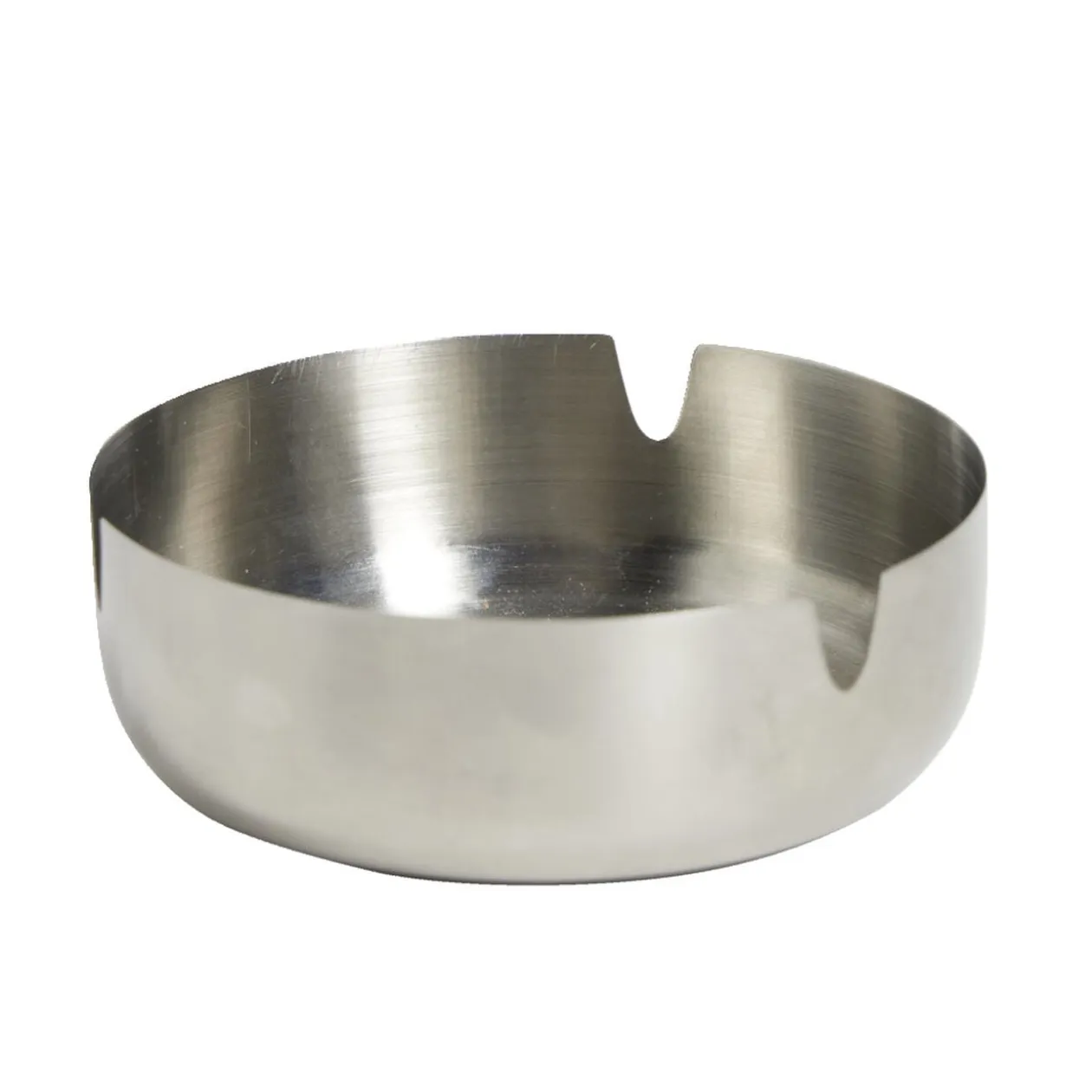 Cendrier inox 3 trous Ø9,5xH3cm