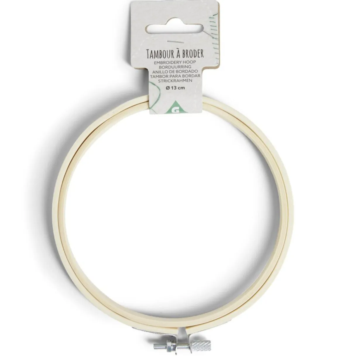 Cercle à broderie en bambou Ø13cm < Gifi Hot