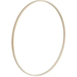 Cercle en bois pour couronne de Noël Ø30cm < Gifi Outlet