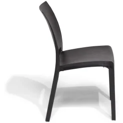Chaise de jardin en plastique Volga gris < Gifi Online