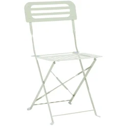 Chaise de jardin Rio pliante métal vert 41x45xH82cm < Gifi