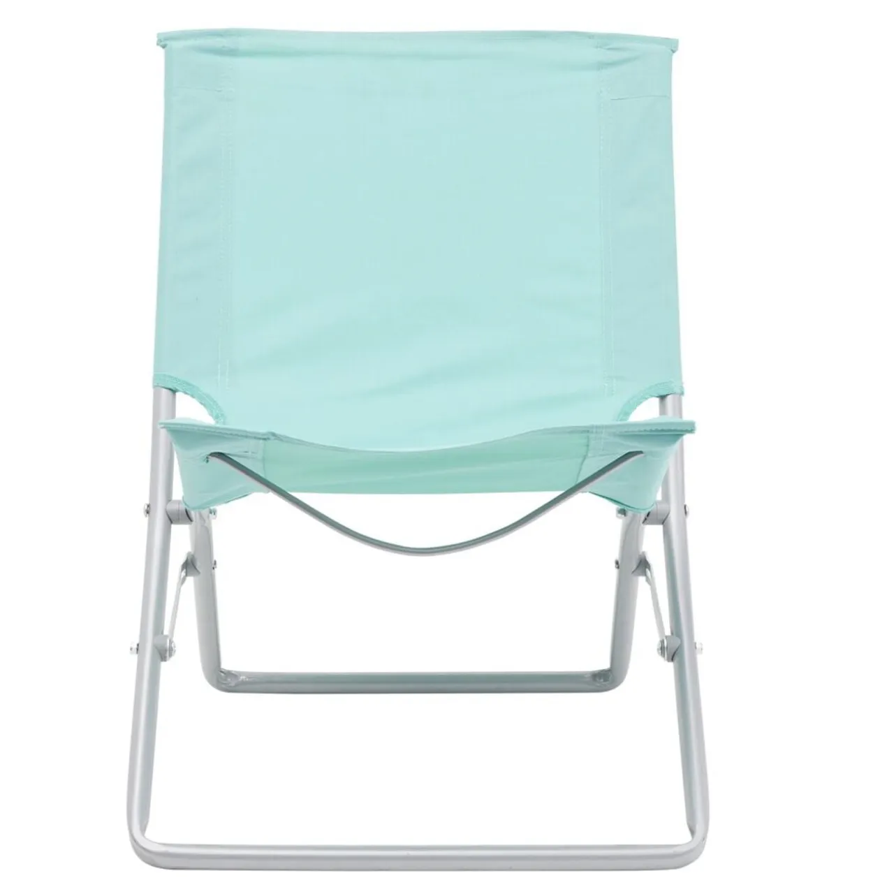 Chaise de plage pliante Funky bleu 58x43xH55cm