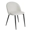 Chaise Gaëlle noir et gris L51xP55xH75cm < Gifi Best
