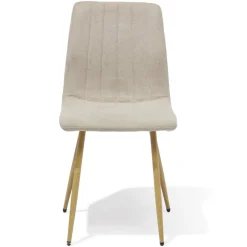 Chaise Joseph grise 54x45xH89cm x2
