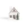 Chalet de Noël lumineux H11cm (2 modèles)