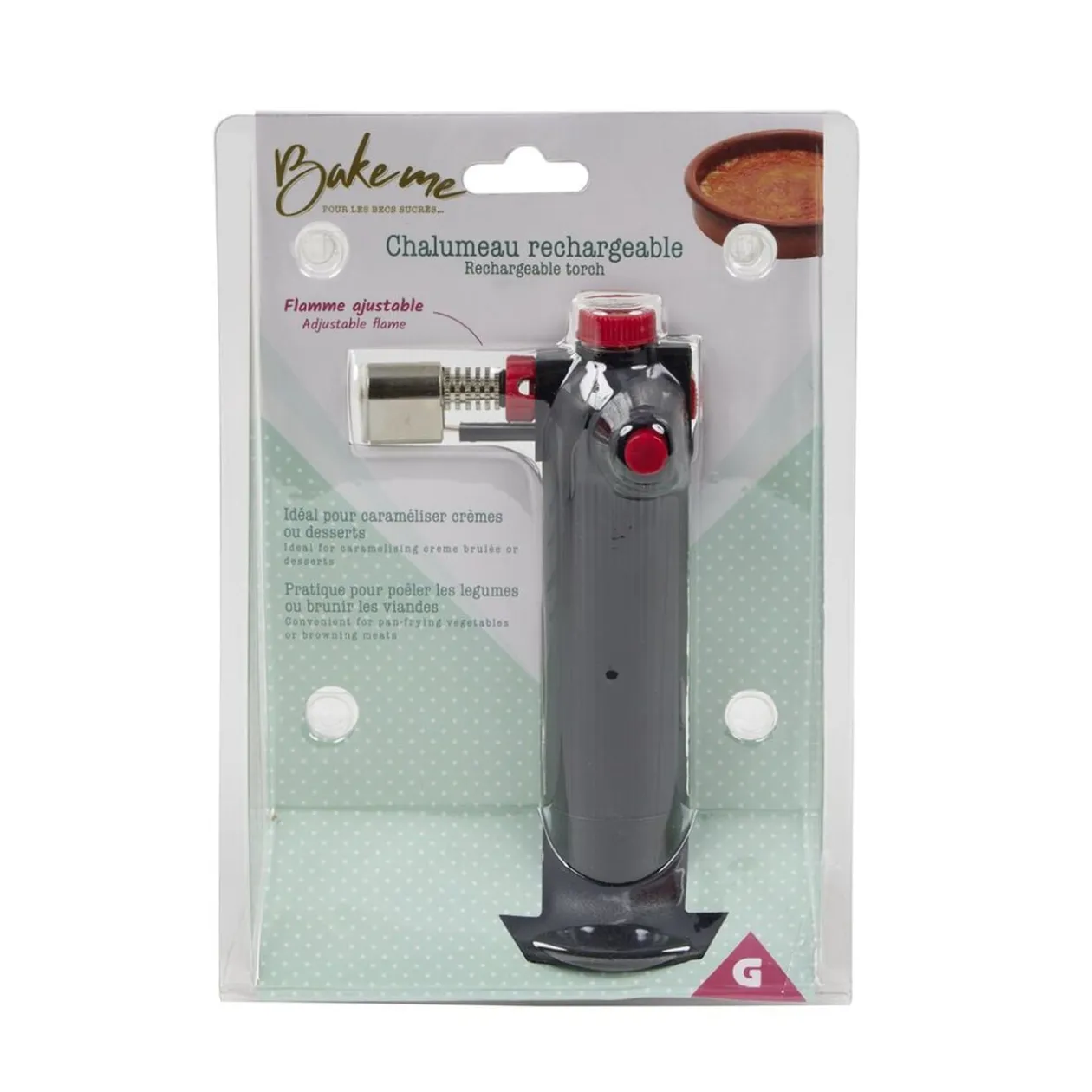 Chalumeau rechargeable