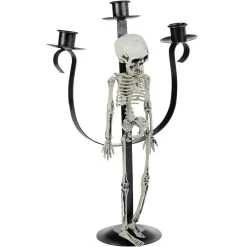 Chandelier squelette Halloween noir < Gifi Best