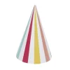 Chapeau de fête motif arlequin WOW thème candy x8