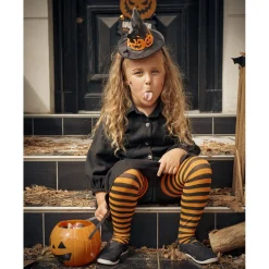 Chapeau de sorcière Halloween avec noeud Ø38xH34cm < Gifi Clearance