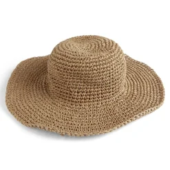 Chapeau femme en paille papier (2 modèles) < Gifi