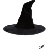 Chapeau Halloween araignée suspendue Ø40xH34cm < Gifi