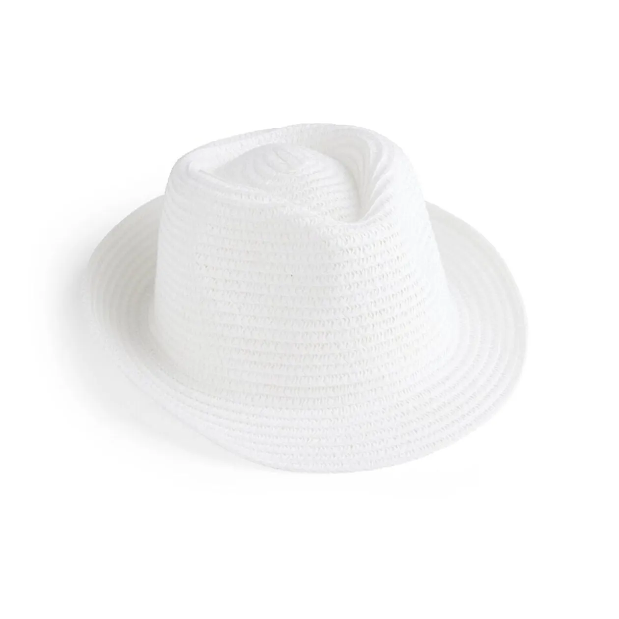 Chapeau Panama mixte paille avec bandeau noir (4 modèles)