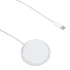 Chargeur magnétique iPhone charge rapide Ø5,6cm blanc < Gifi Clearance