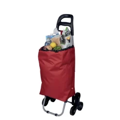 Chariot de course 3 roues rouge 35x26xH89cm < Gifi Clearance