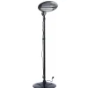 Chauffage extérieur sur pied ajustable 160-210cm Homday
