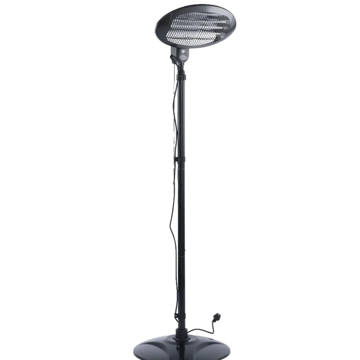 Chauffage extérieur sur pied ajustable 160-210cm Homday