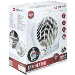 Chauffage soufflant Homday blanc 2000W < Gifi Outlet