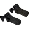 Chaussette femme paillettes et noeuds < Gifi New