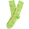 Chaussette homme polycoton tige longue vert motif homard T41/46 < Gifi Clearance