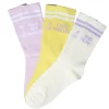 Chaussettes de tennis femme à message humour x3 coton et polyester 36/40 (3 modèles)
