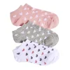 Chaussettes enfant fille tige courte polycoton 3 paires 31/35 < Gifi Sale