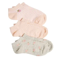 Chaussettes enfant fille tige courte polycoton 3 paires 31/35 < Gifi Sale