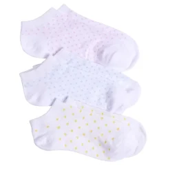 Chaussettes enfant fille tige courte polycoton 3 paires 31/35 < Gifi Sale
