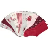 Chaussettes enfant x10 coton et polyester avec motif (2 modèles)