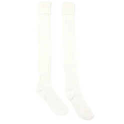 Chaussettes hautes style tricot femme grises ou blanches < Gifi Hot