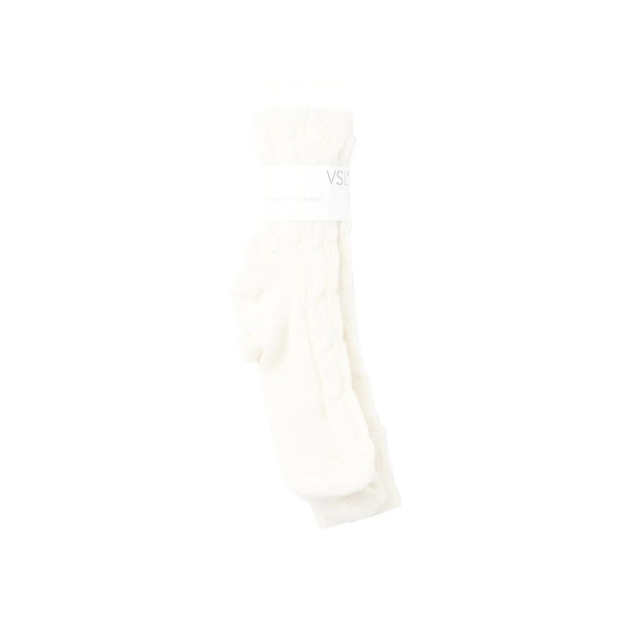 Chaussettes hautes style tricot femme grises ou blanches < Gifi Hot