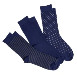 Chaussettes homme tige longue polycoton 3 paires 41/45 < Gifi New