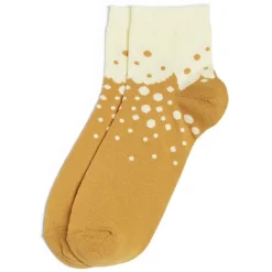 Chaussettes originales basses motif pois jaune/beige - T41/45 < Gifi New
