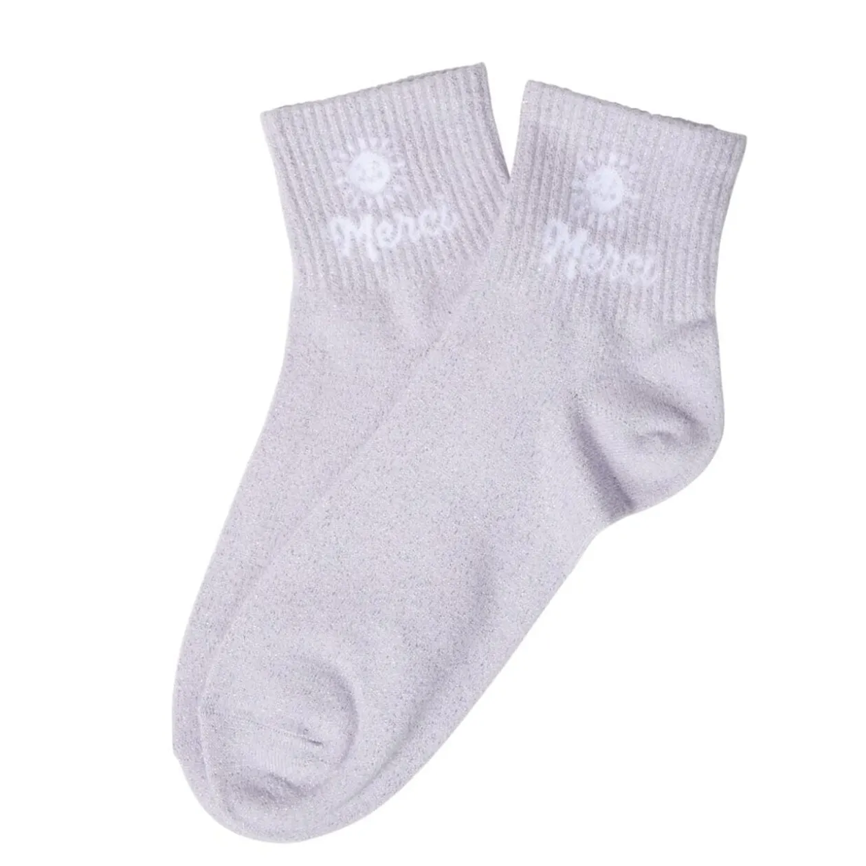 Chaussettes remerciement message polycoton 36/40 (3 modèles)