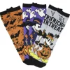Chaussettes unisexe x3 Halloween Disney T27 à 38 (2 modèles Mickey ou Stitch)