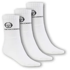 Chaussettes x3 Sergio Tacchini blanches < Gifi Outlet