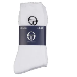 Chaussettes x3 Sergio Tacchini blanches < Gifi Outlet