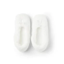 Chaussons ballerines femme blanc T40/41 < Gifi Outlet