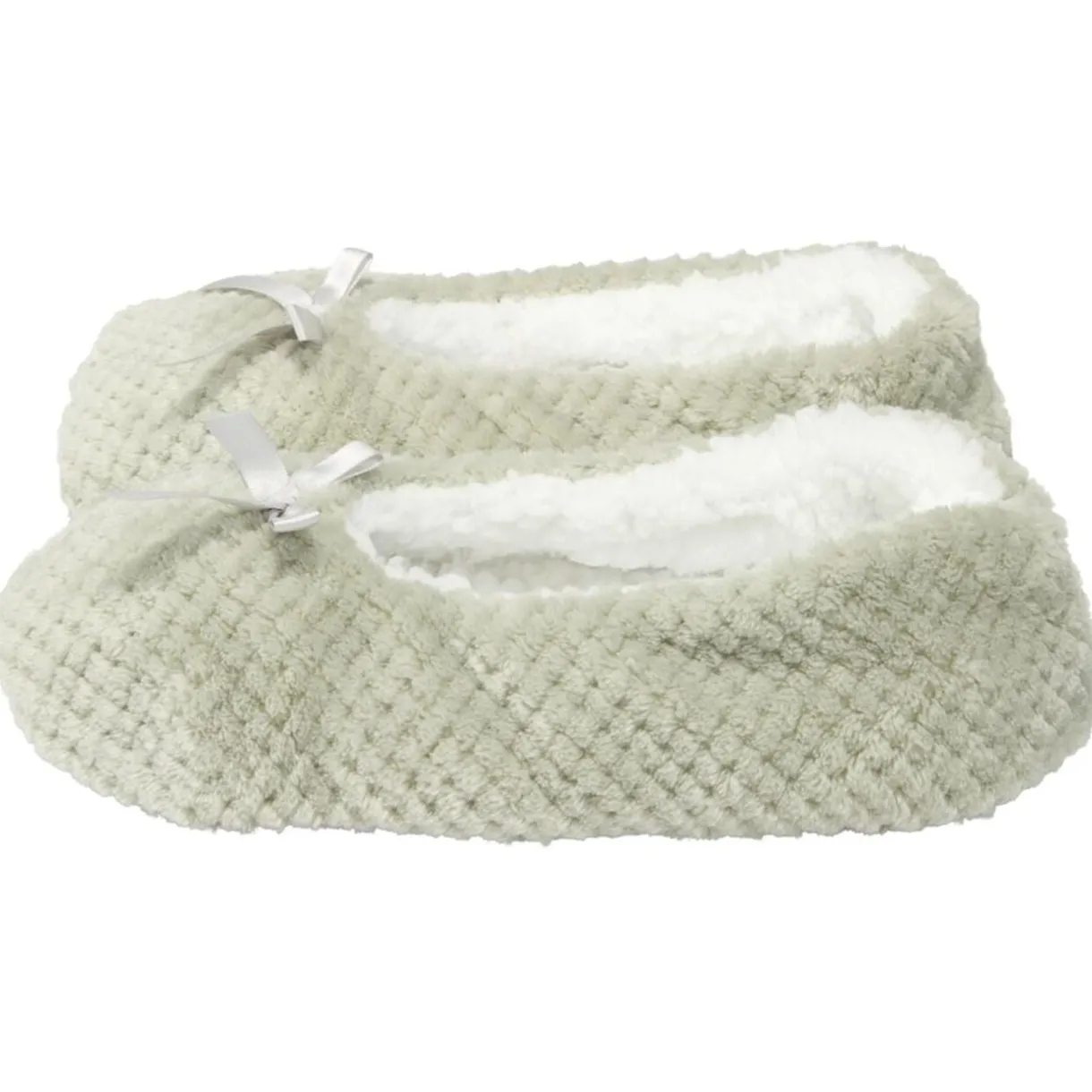 Chaussons ballerines fourrés femme gris 38/39 < Gifi Online