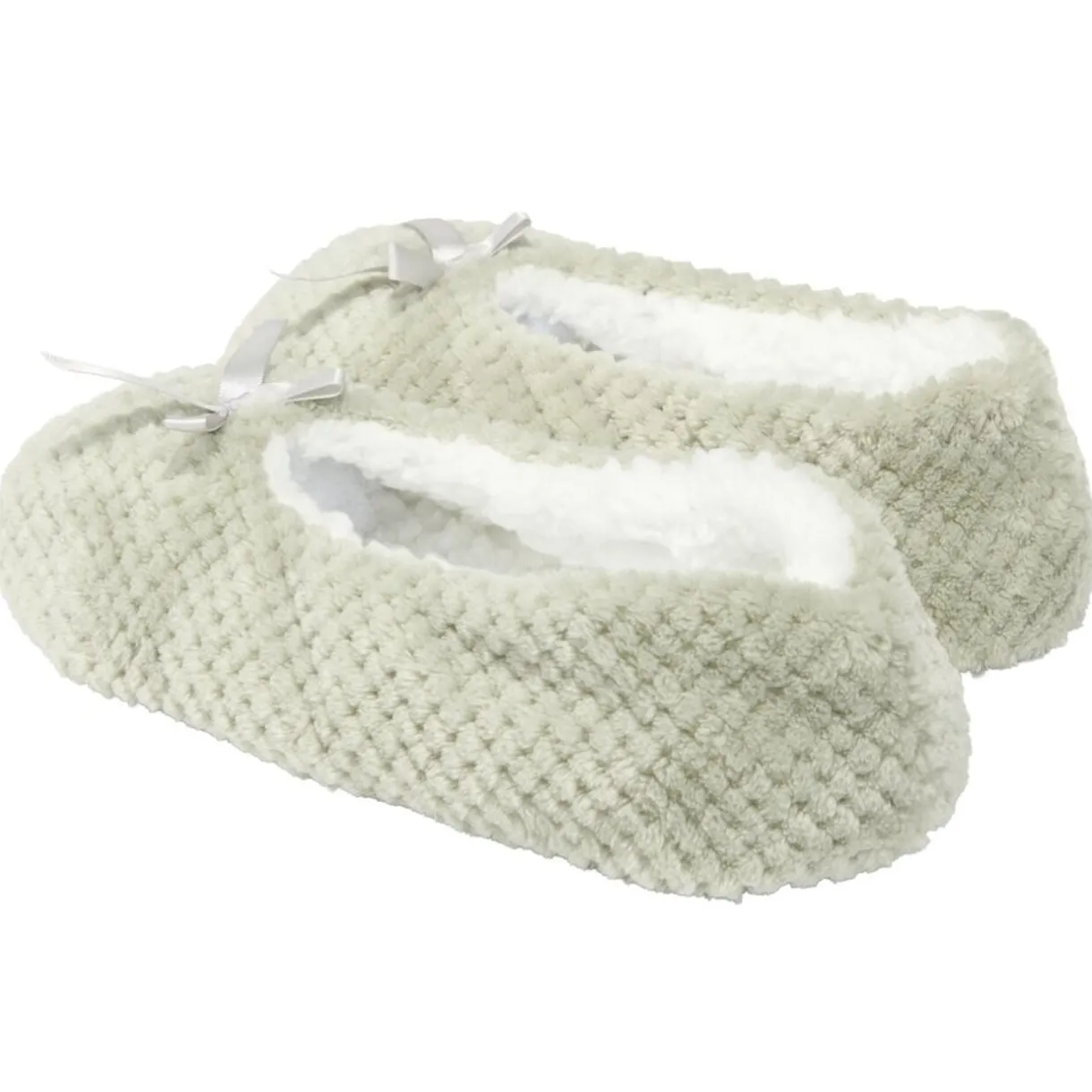 Chaussons ballerines fourrés femme gris 38/39 < Gifi Online