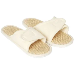 Chaussons en lin pour spa
