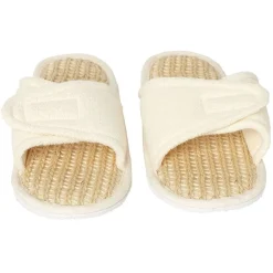 Chaussons en lin pour spa